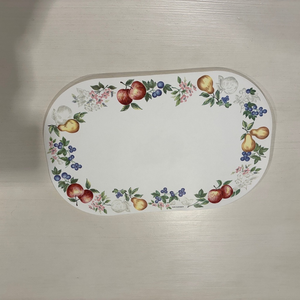 8 Vintage Corelle Chutney Placemats!!